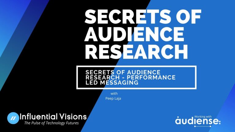 Secrets of Audience Research - Performance Led Messaging